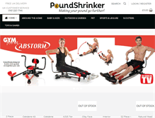 Tablet Screenshot of poundshrinker.com